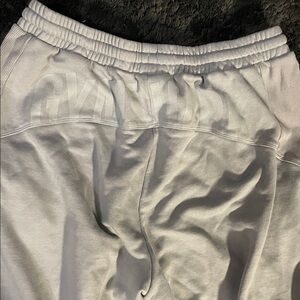 Gymshark Light Gray Track Joggers